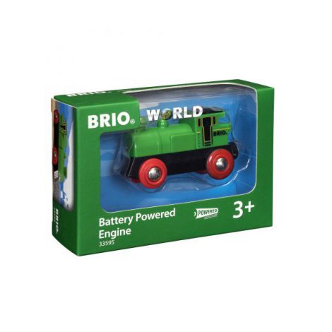 Locomotiva Verde cu Baterii BRIO 33595 - imagine 2