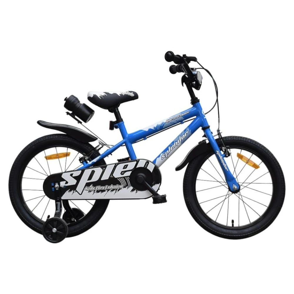 Bicicleta Novokids 18" PRO Albastru cu bidon
