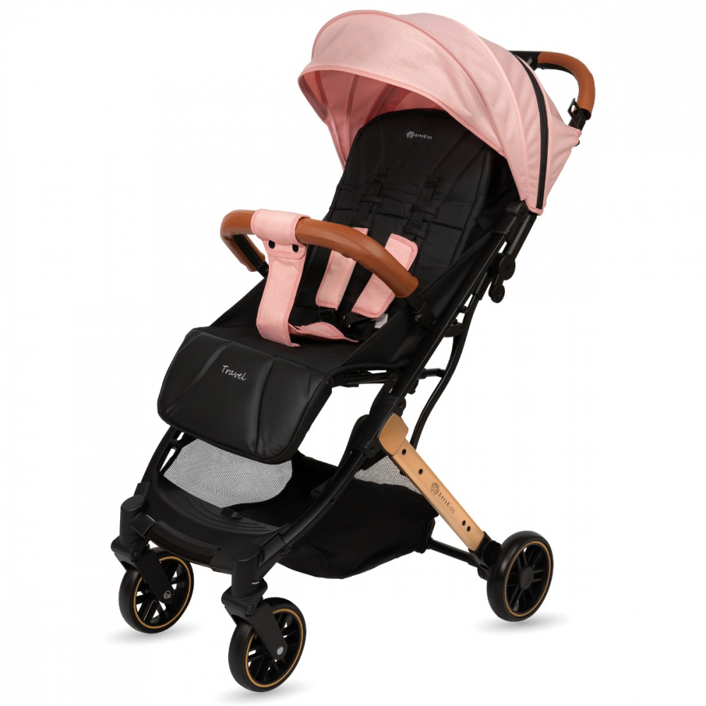 AppeKids Travel Pink - Carucior Ultraportabil Troller - imagine 5
