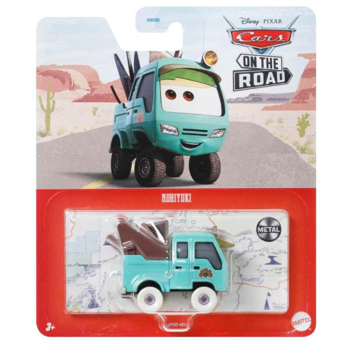Mașinuță Metal Disney Cars Noriyuki On The Road