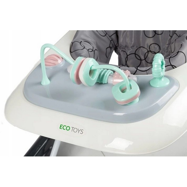 Premergător Ecotoys Gri, Pliabil și Sigur - imagine 4