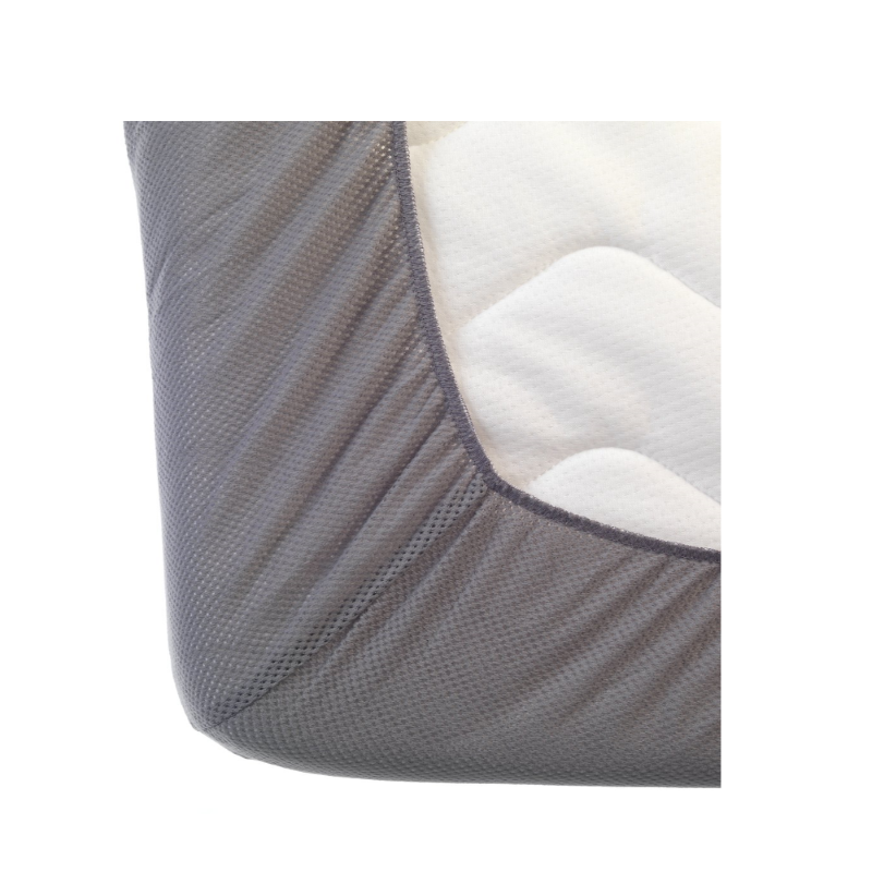 Cearsaf AeroSleep Gri 120x60 | Respirabil și Sigur