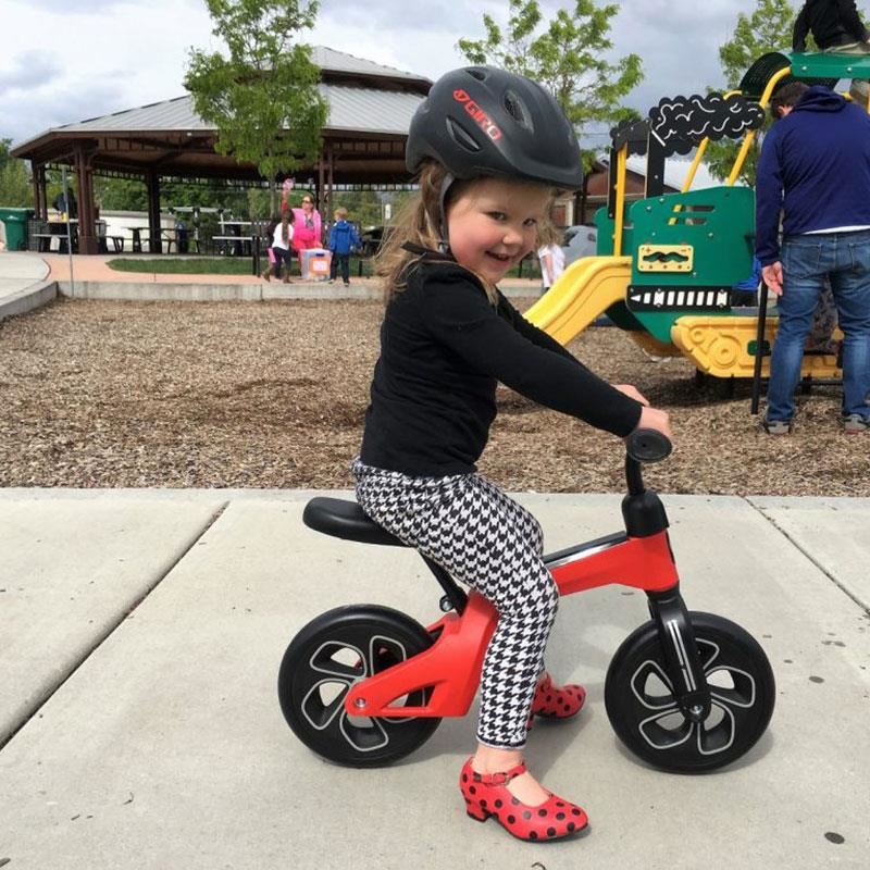 Bicicletă Echilibru Qplay Tech Roșu, 3+ - imagine 6