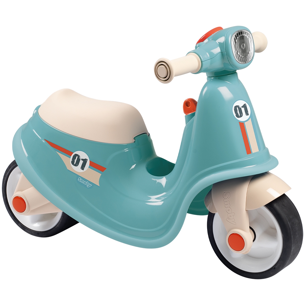 Scuter Smoby Ride-On Albastru cu Cheie + Depozitare - imagine 8