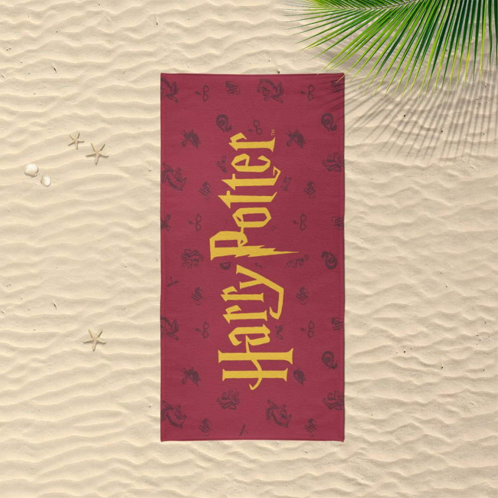 Prosop Plaja Harry Potter 70x140 cm Cerda - imagine 3