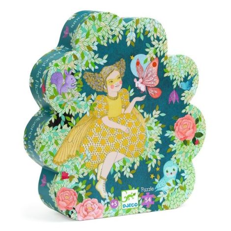 Arborele Flori Djeco - Puzzle Magic Copii 54 Piese