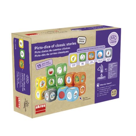 Story Cubes Akros - Dezvoltare Limbaj Copii 4-8 Ani - imagine 5