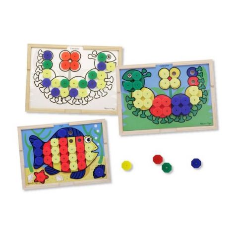 Mozaic Lemn Melissa & Doug - Joc Creativ