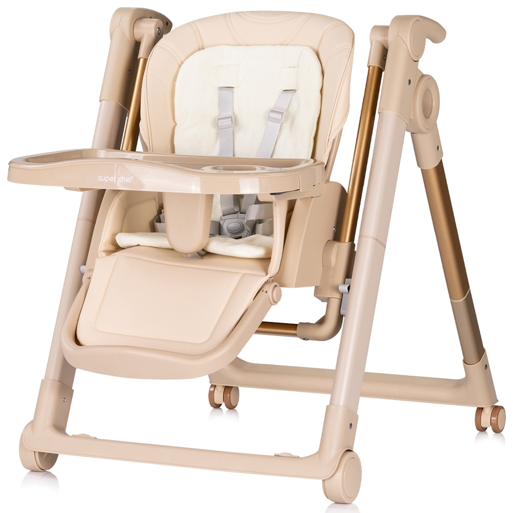 Scaun Masa 2-in-1 Chipolino Super Chef Tiramisu