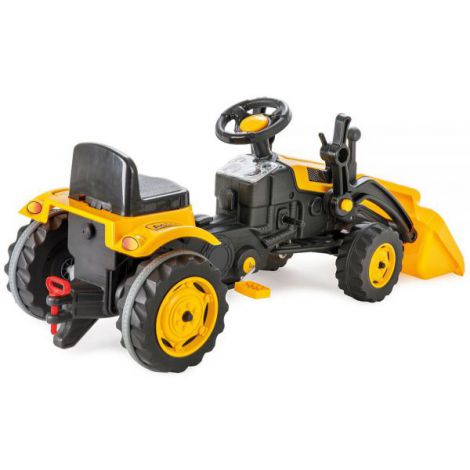 Tractor Pedale Pilsan Active cu Cupa Galben - imagine 4