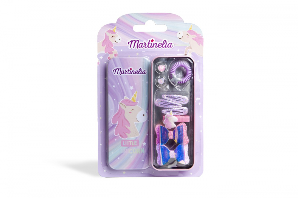 Penar Little Unicorn Martinelia cu accesorii păr