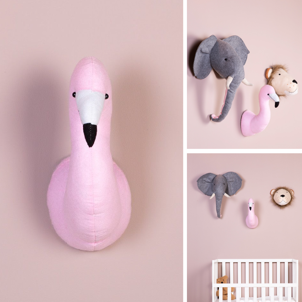 Decorațiune Perete Flamingo Childhome | Design Jungla - imagine 2