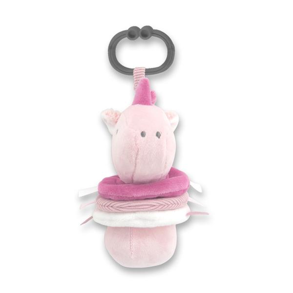 Jucarie Plus Lorelli Unicorn cu Vibratie Roz - imagine 2