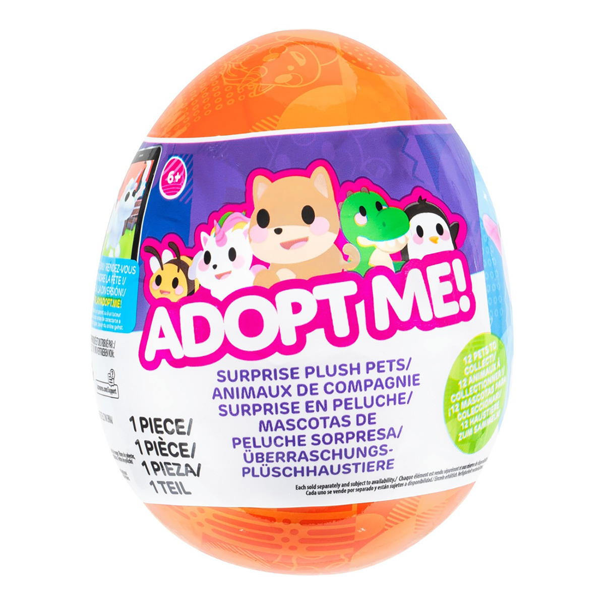 Jucărie Plus Adopt Me Surpriză Roblox + Cod Virtual