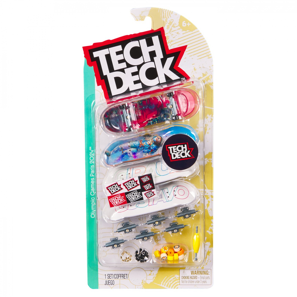 Tech Deck Pachet 4 Piese Fingerboard Gustavo
