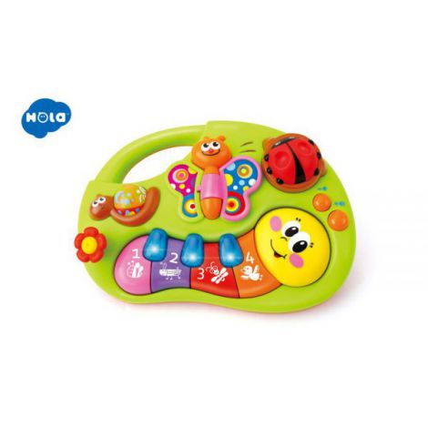 Pianina Hola Lumini și Sunete, Interactivă - imagine 3