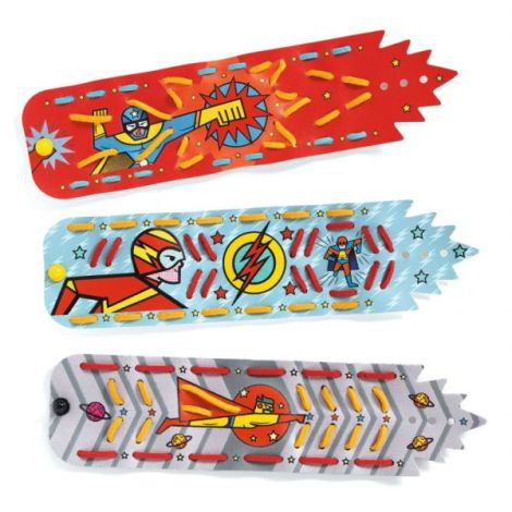 Joc DIY Bratari Superputeri Djeco | Creativitate - imagine 2