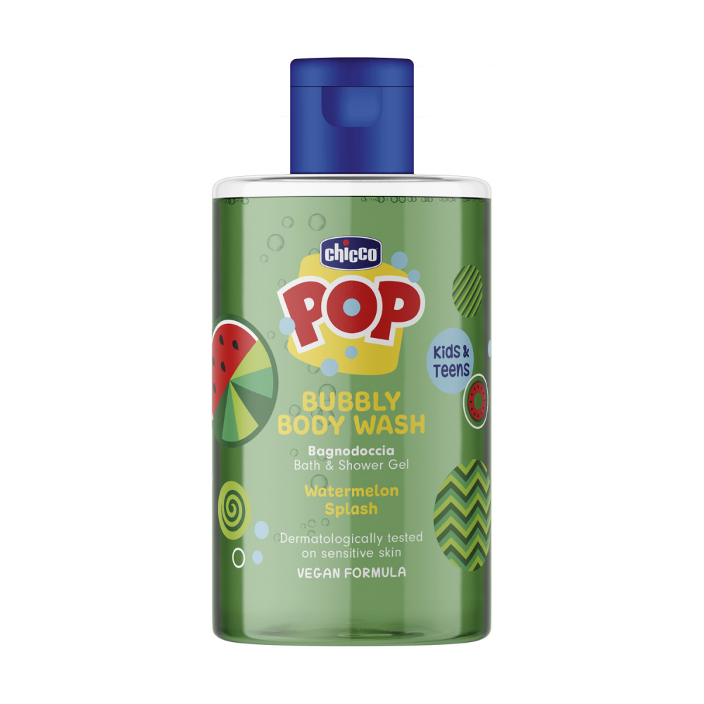Gel de Dus Spumant Chicco POP | Pepene Rosu - imagine 5