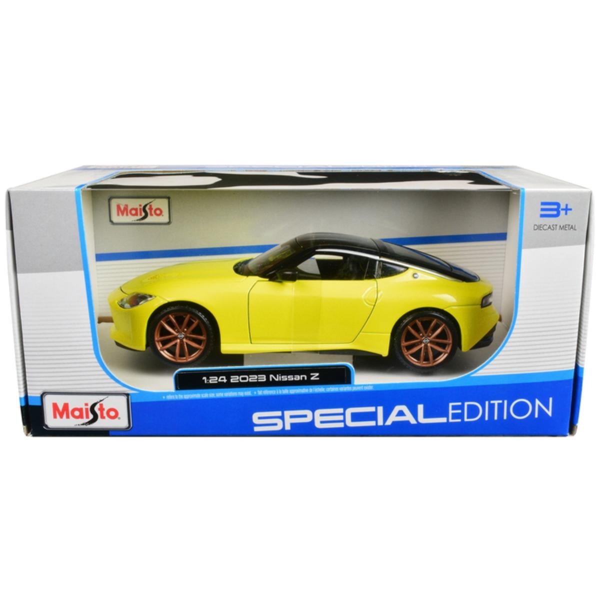Maisto Nissan Z 2023 Galben 1:24 Metal