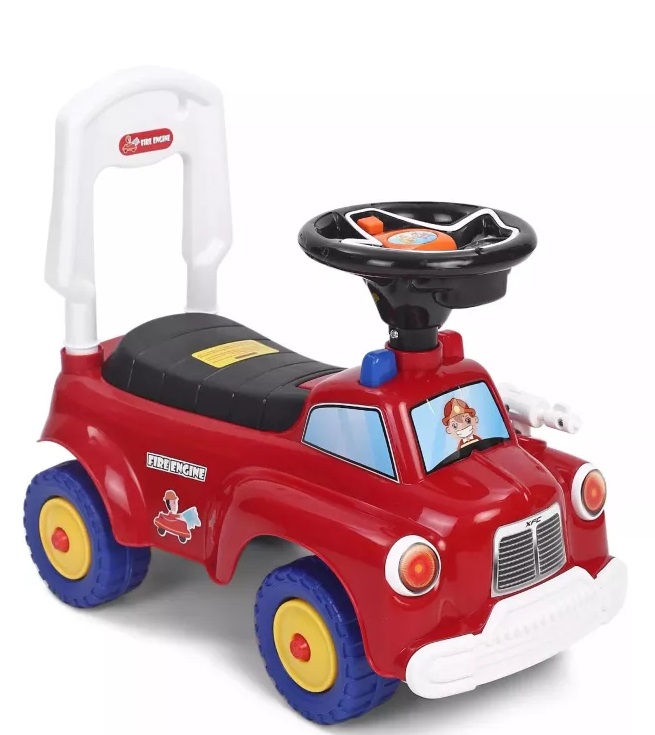 Mașinuță Pompieri Nicekids, Fără Pedale, cu Sunete
