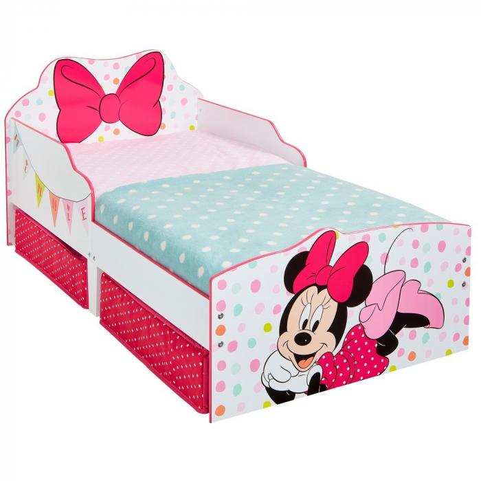 Pat Copii Worlds Apart Minnie cu Spațiu Depozitare