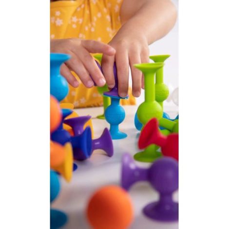 Squigz Deluxe Fat Brain Toys - Jucărie Constructie - imagine 7