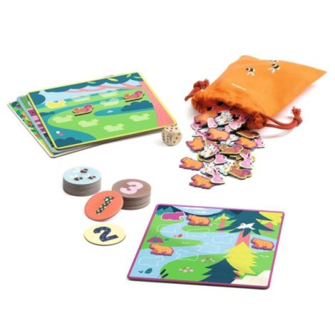 Joc Educativ Primele Cifre Djeco 3-6 ani - imagine 3