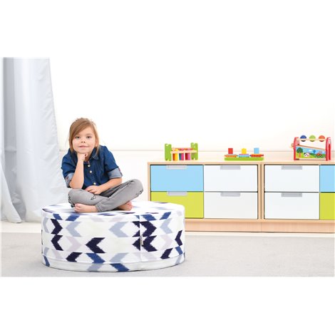 Puf cilindric Moje bambino - Confort premium - imagine 5