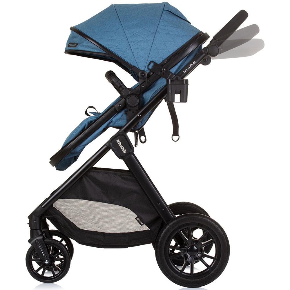 Carucior Chipolino Harmony 2 in 1 Blue, 0-22 kg - imagine 4