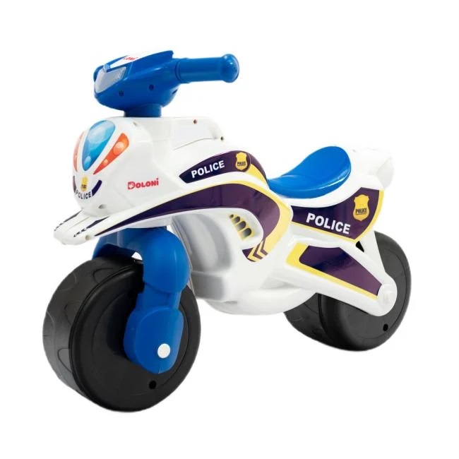 Motocicleta Police Music Mykids Albastră - imagine 3