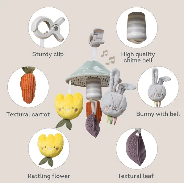 Mini Carusel Taf Toys - Dezvoltare Senzorială - imagine 2