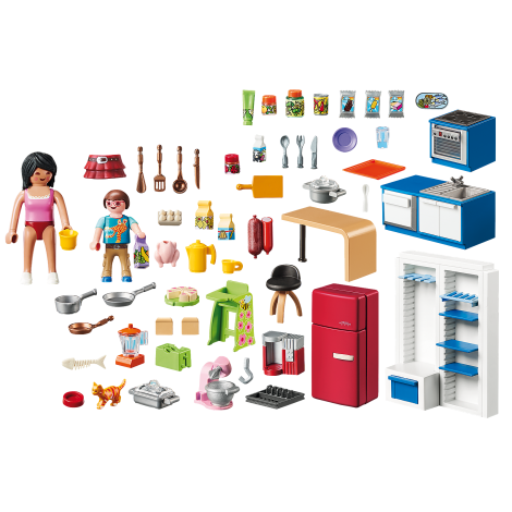 Bucătăria Familiei Playmobil - Gătit Interactiv - imagine 2