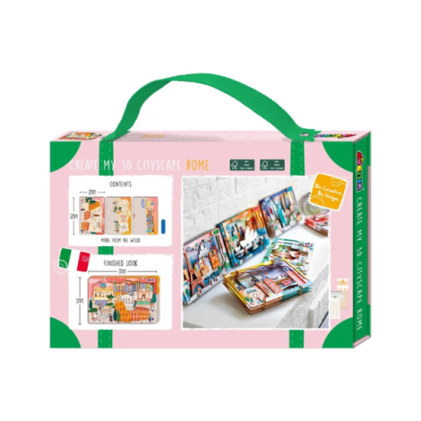 Kit DIY Peisaj Roma 3D Avenir - Creativitate - imagine 2