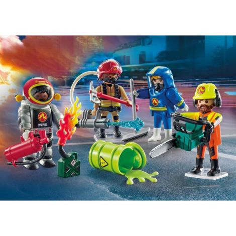 Playmobil Echipă Pompieri Personalizabilă - imagine 3