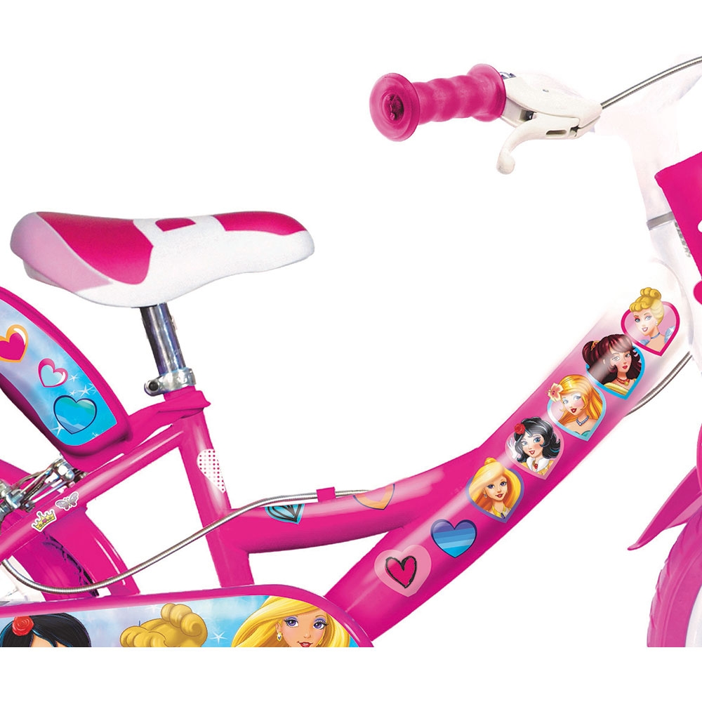 Bicicleta Dino Bikes Princess 14" cu Accesorii - imagine 4