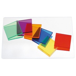 Pătrate Matematică Transparente Moje Bambino, 250 Buc