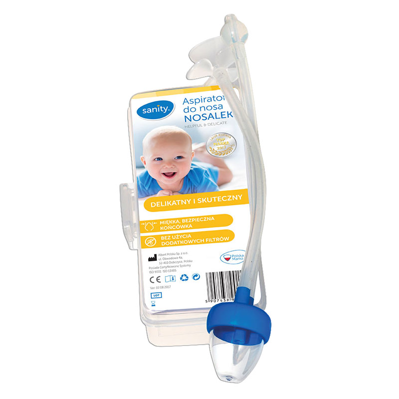 Aspirator Nazal Sanity Nosalek cu Vacuum | Bebelusi - imagine 3