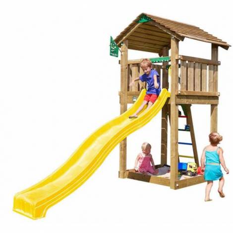 Spațiu de joacă Cottage JungleGym cu Tobogan