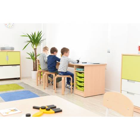 Masa functionala Moje bambino cu depozitare - imagine 7