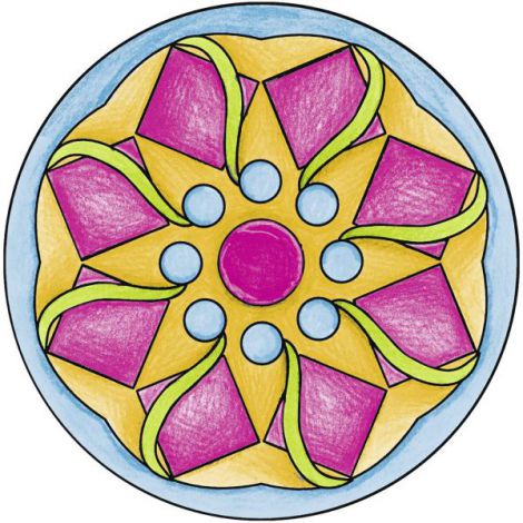 Set Mini Mandala Ravensburger | Creatie Geometrica - imagine 6