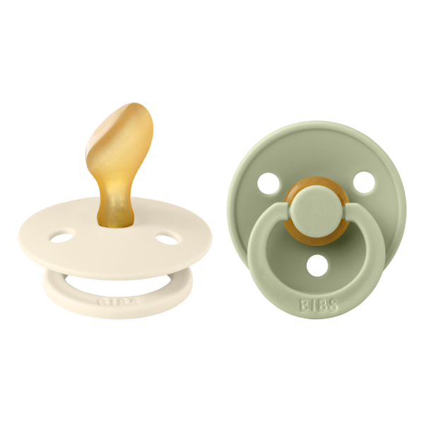 Set 2 Suzete Bibs Colour Latex, Anatomice, 6 Luni+ - imagine 4