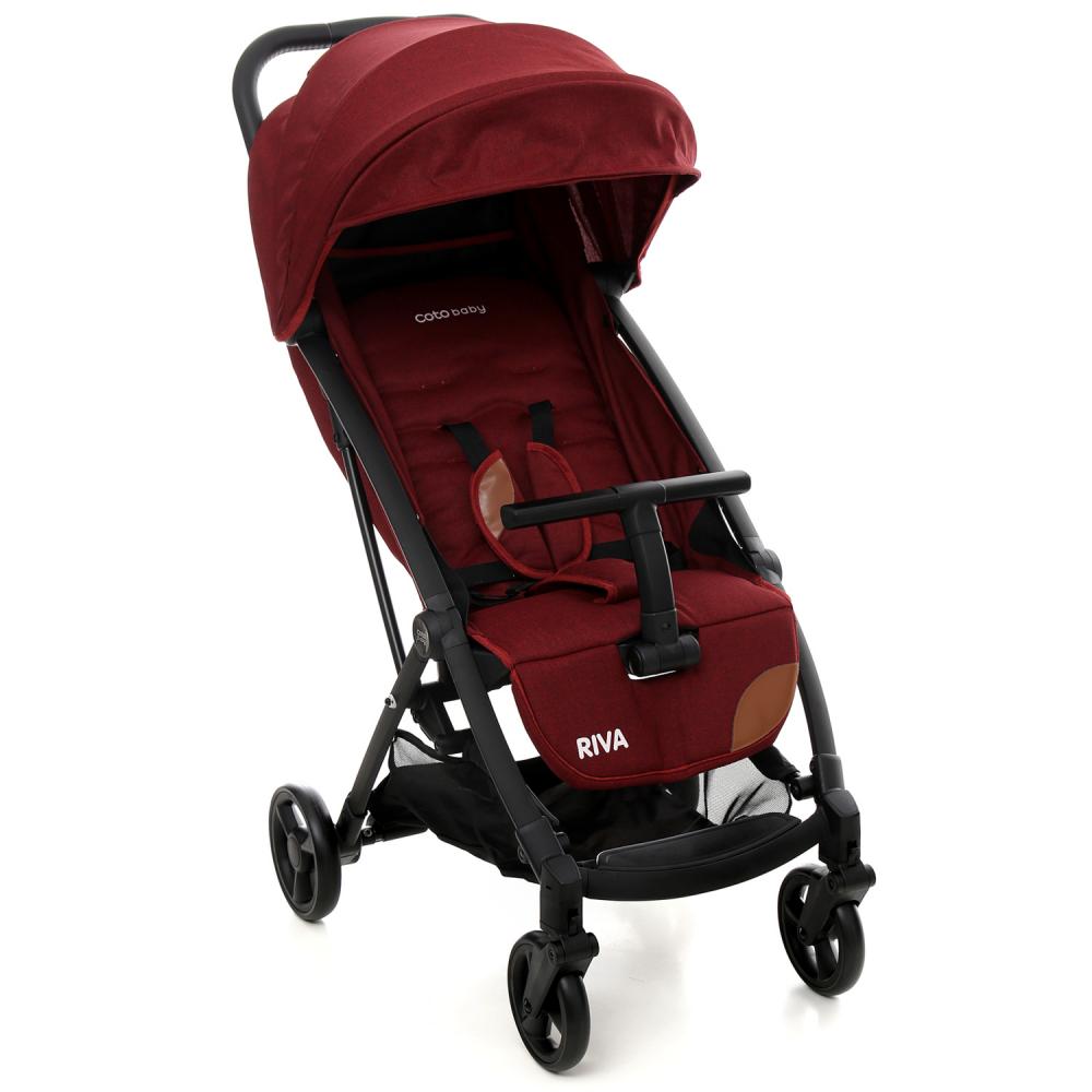 Carucior Sport Coto Baby Riva Red, 7 kg Ultrausor - imagine 7