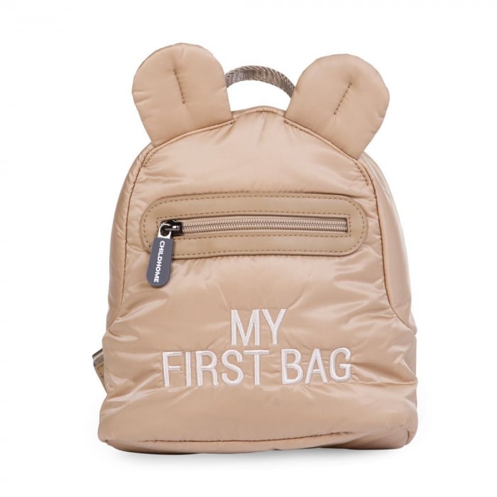 Rucsac Matlasat Childhome My First Bag Bej