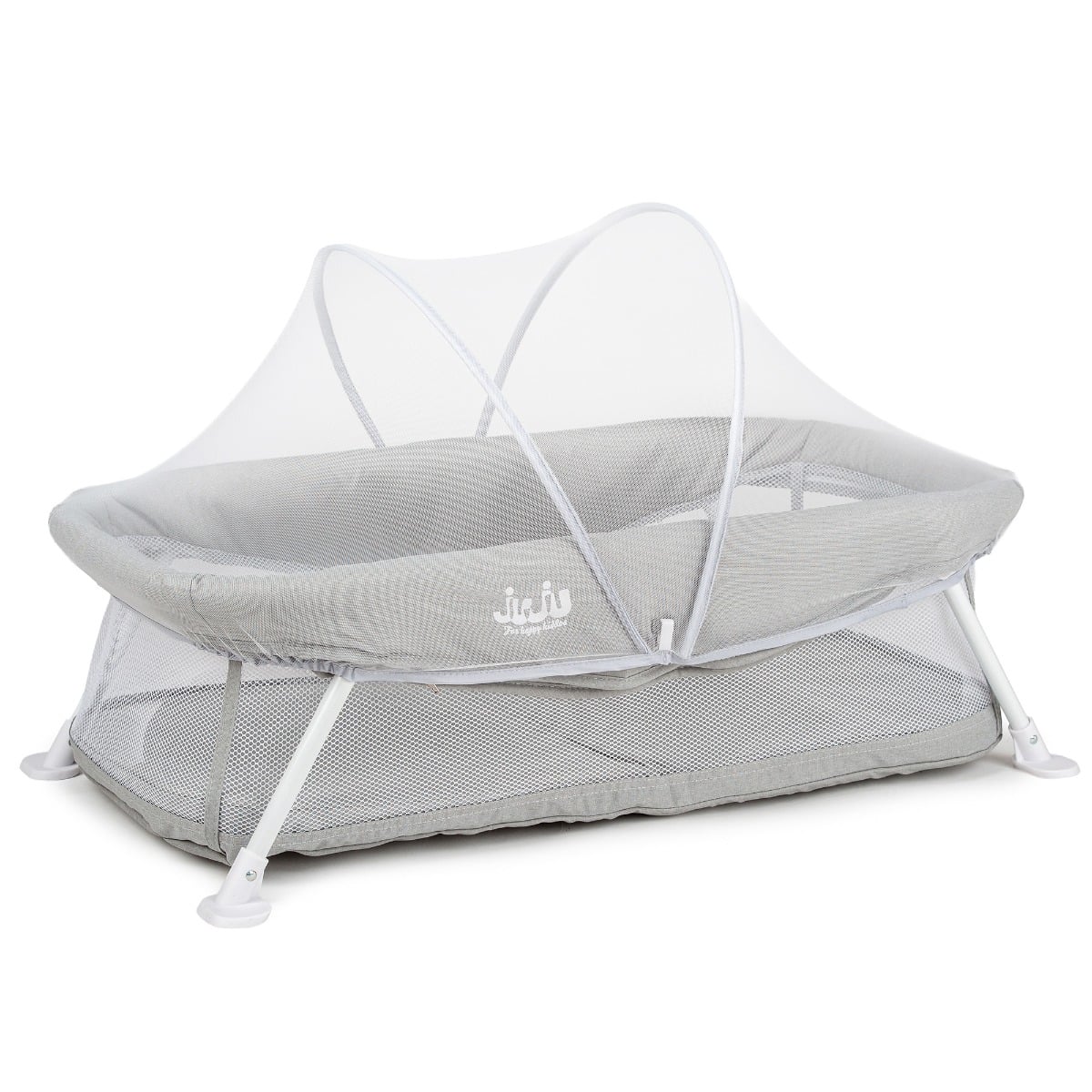 Patut Portabil Juju Little Dreamy Gri - Confort & Siguranta