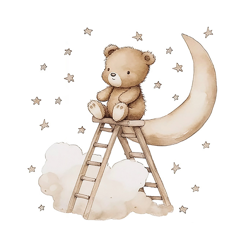 Sticker Ursulet Teddy SIPO - Decorațiune Camera Copil