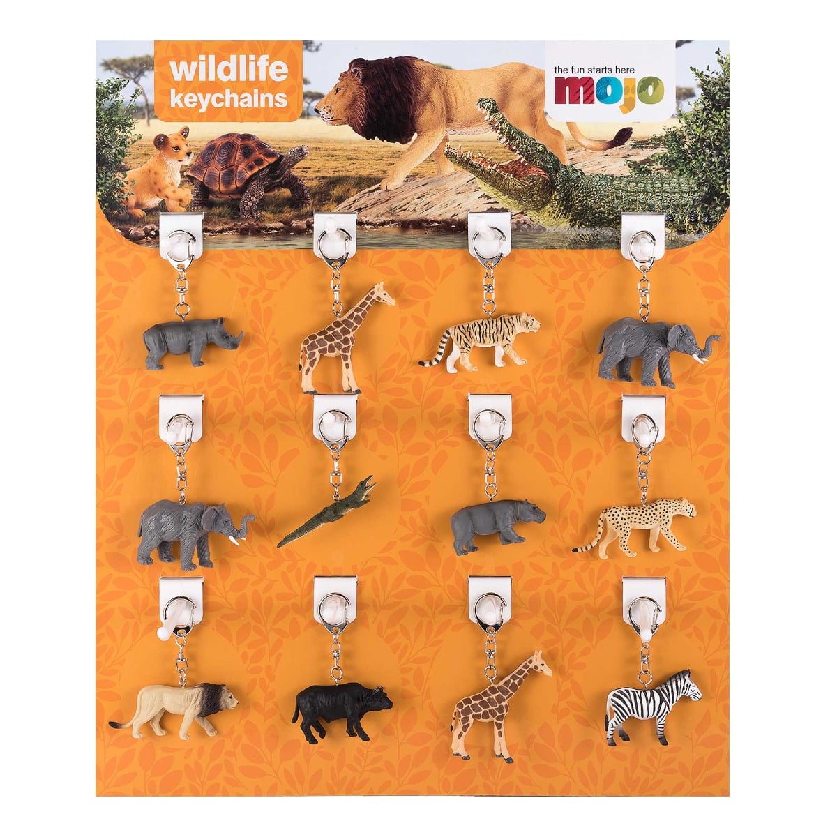 Breloc Figurina Mojo Wildlife - Realist si Colorat