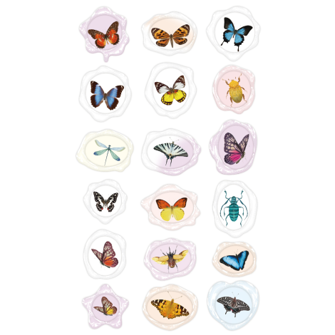 Abtibilduri Insecte Avenir | Jucarie Creativa si Educativa - imagine 4
