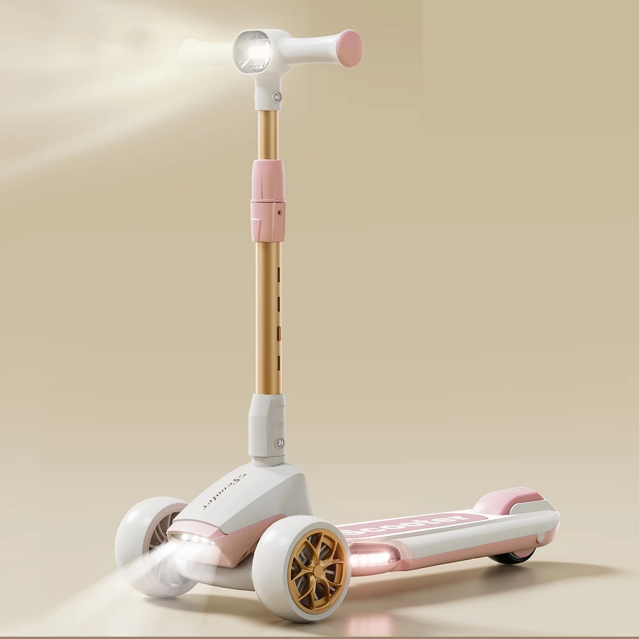 Trotineta Nichiduta Pink cu LED și Muzică