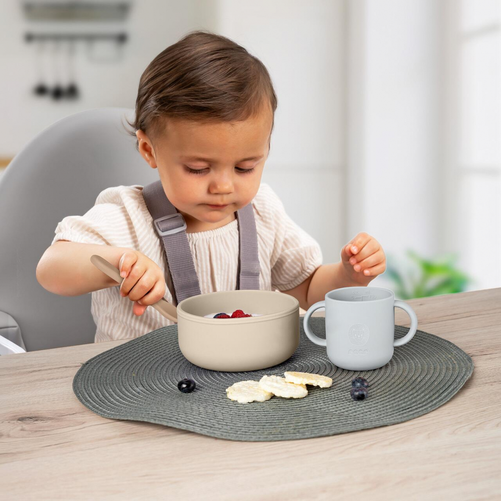 Reer Set Vesela Silicon Copii 4 piese Fara BPA - imagine 2