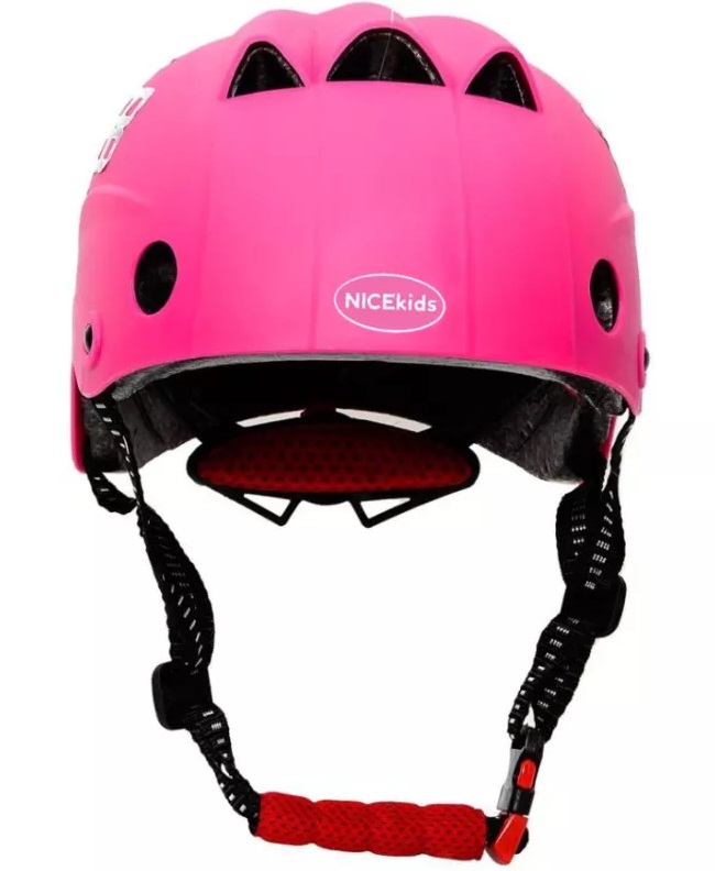 Casca Bicicleta Copii Reglabila Nicekids Pink - imagine 2